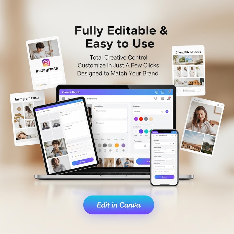 Struggling to Design Your Business? 10,000+ Ready-Made Canva Templates Bundle — For Restaurants, Salons, Gyms & 50+ Niches | Instant Download bibliogoo
