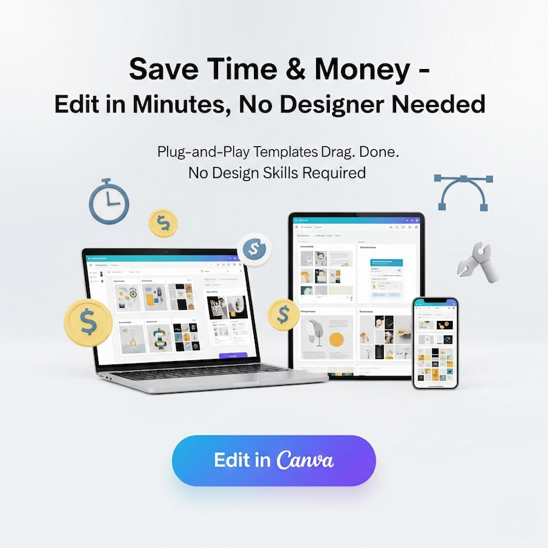 Struggling to Design Your Business? 10,000+ Ready-Made Canva Templates Bundle — For Restaurants, Salons, Gyms & 50+ Niches | Instant Download bibliogoo