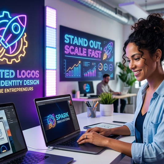 Animated Logos & Brand Identity Design for Online Entrepreneurs — Stand Out, Scale Fast bibliogoo