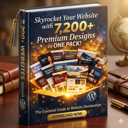“7,200+ WordPress Templates – Build Without Limits” - bibliogoo