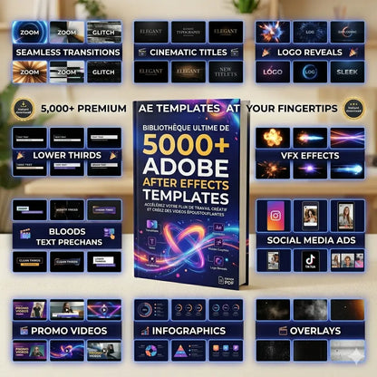 Get the Ultimate 5,000+ Adobe After Effects Templates Bundle. - bibliogoo